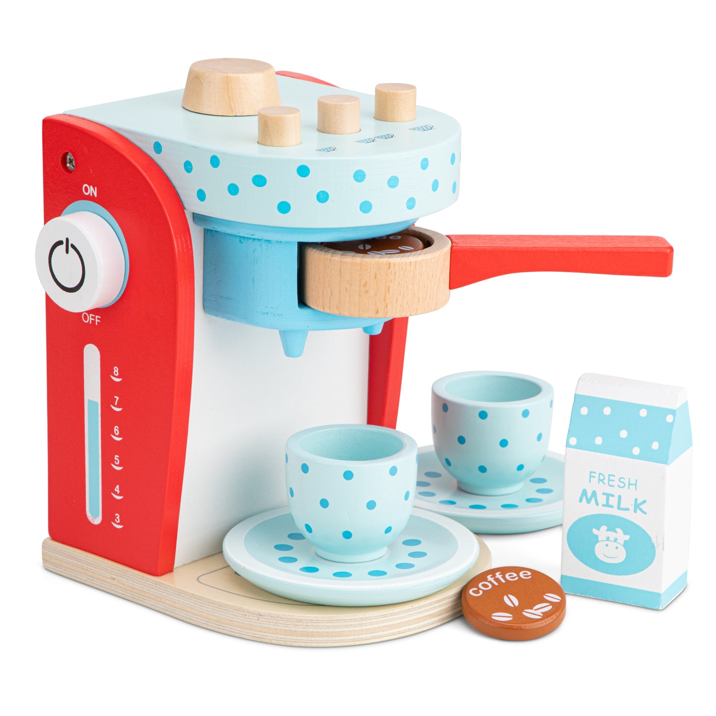 New Classic Toys Coffee Maker Red