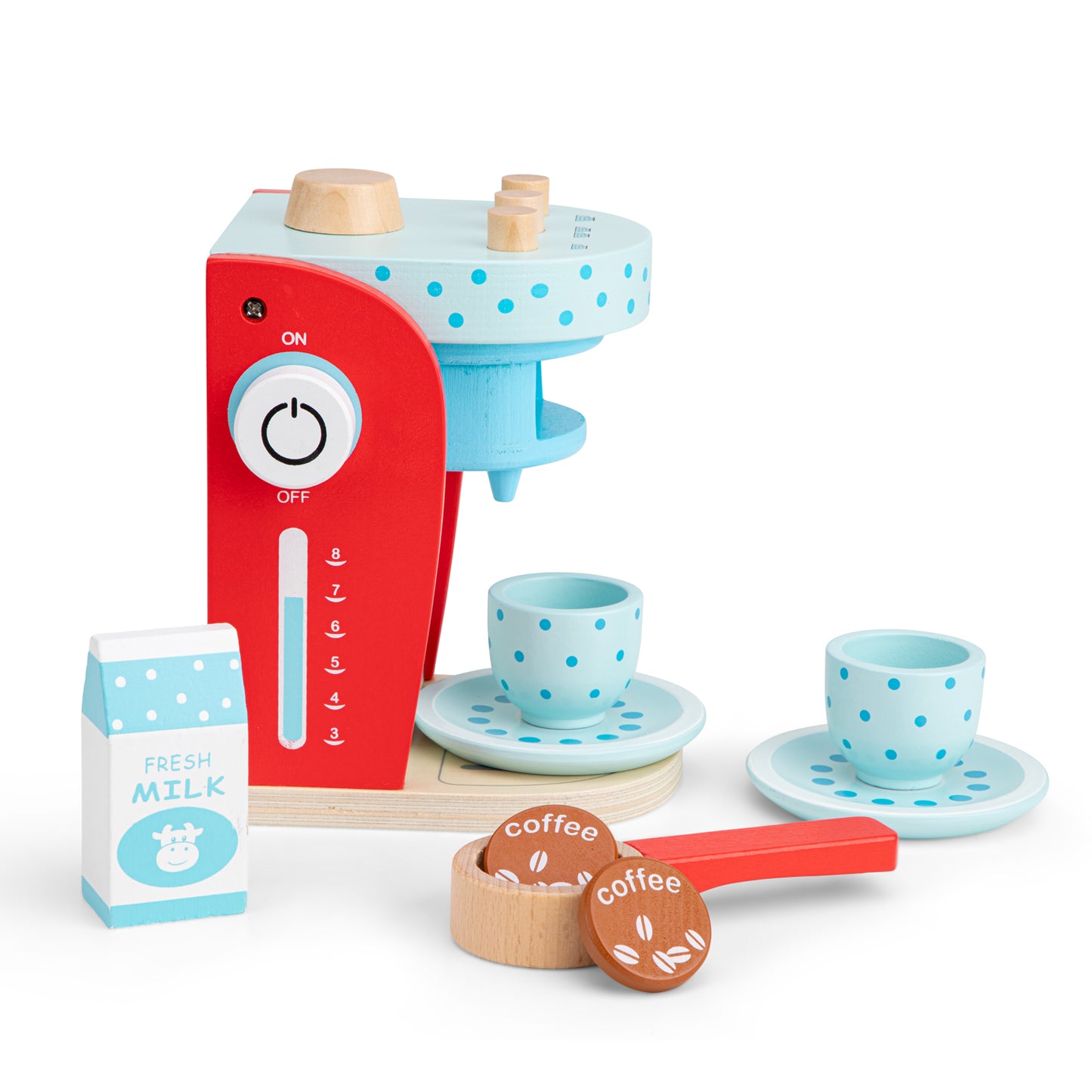 New Classic Toys Coffee Maker Red