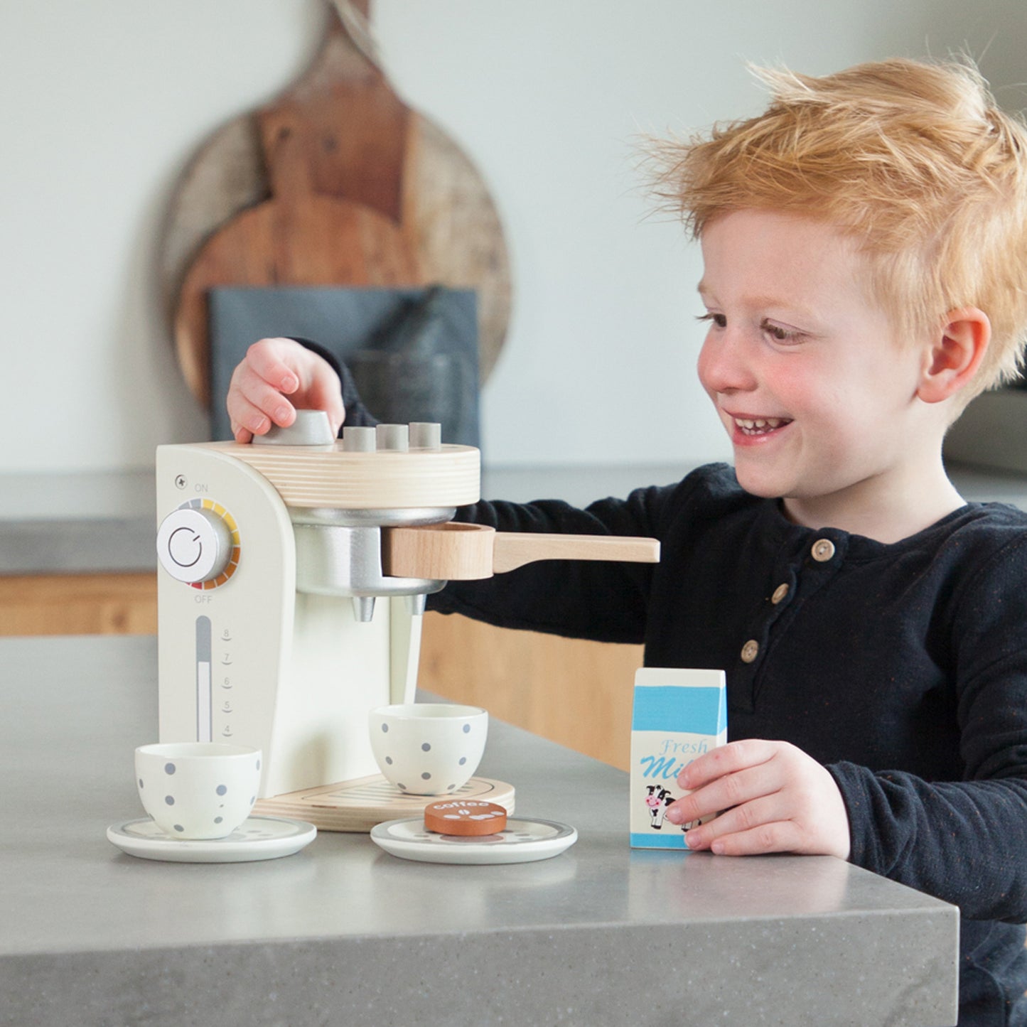 New Classic Toys Coffee Maker Off-White