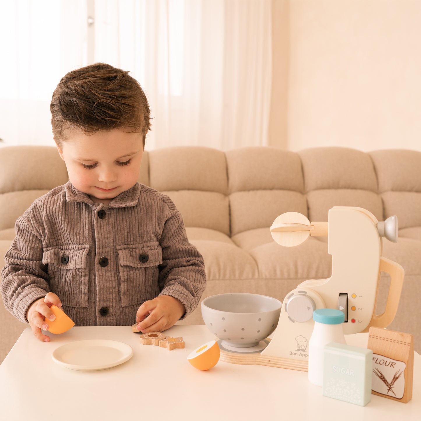 New Classic Toys Mixer Set Off-White