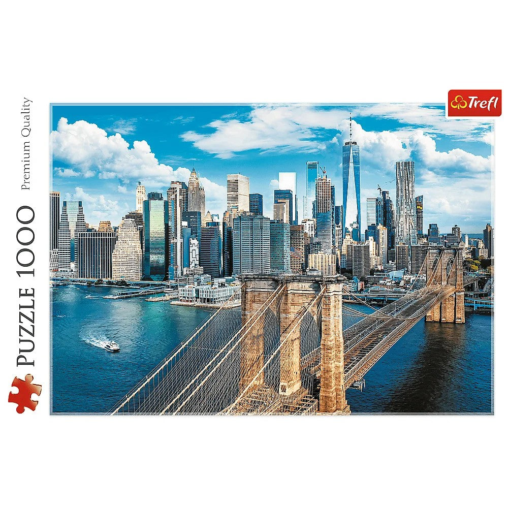 Trefl 1000 piece Jigsaw Puzzle, Brooklyn Bridge, New York, USA
