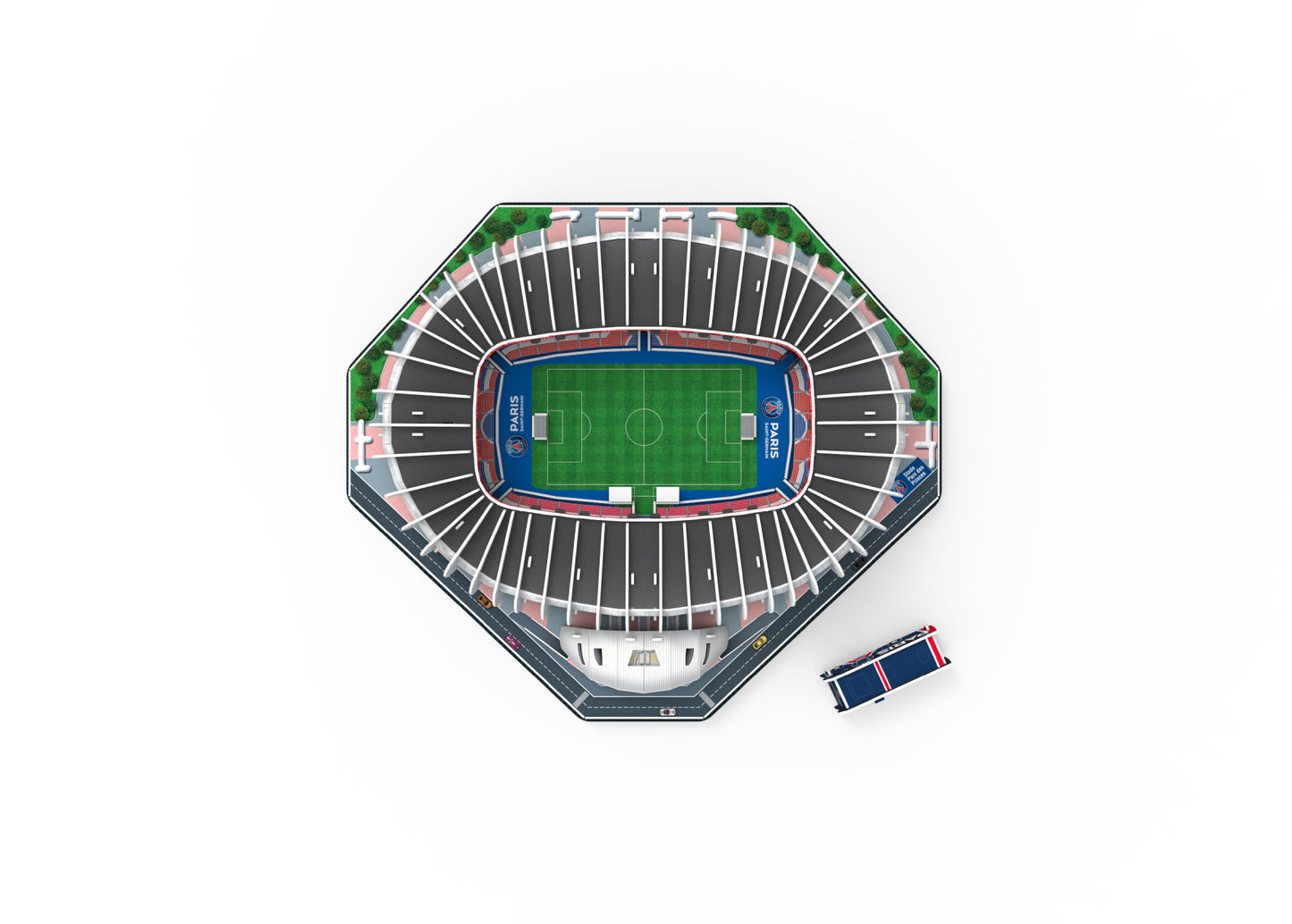 Banbo Toys Parc Des Princes (PSG) Stadium 3D Puzzle