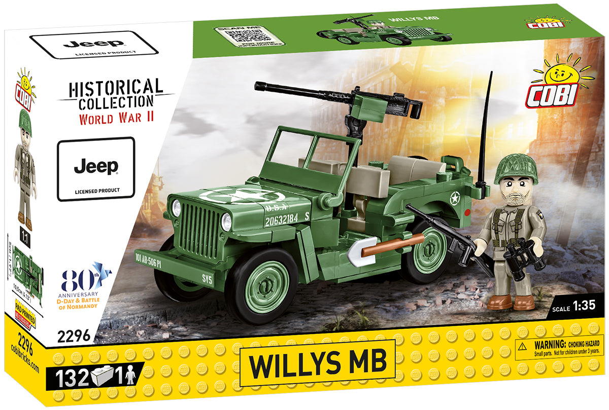 COBI Historical Collection WWII JEEP Willys MB Vehicle