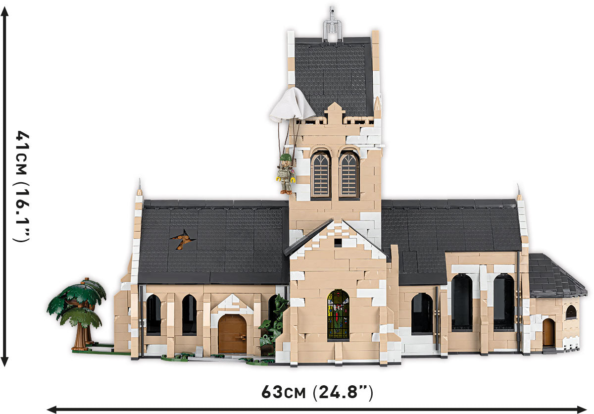 COBI Historical Collection WWII Sainte-Mere-Eglise Church