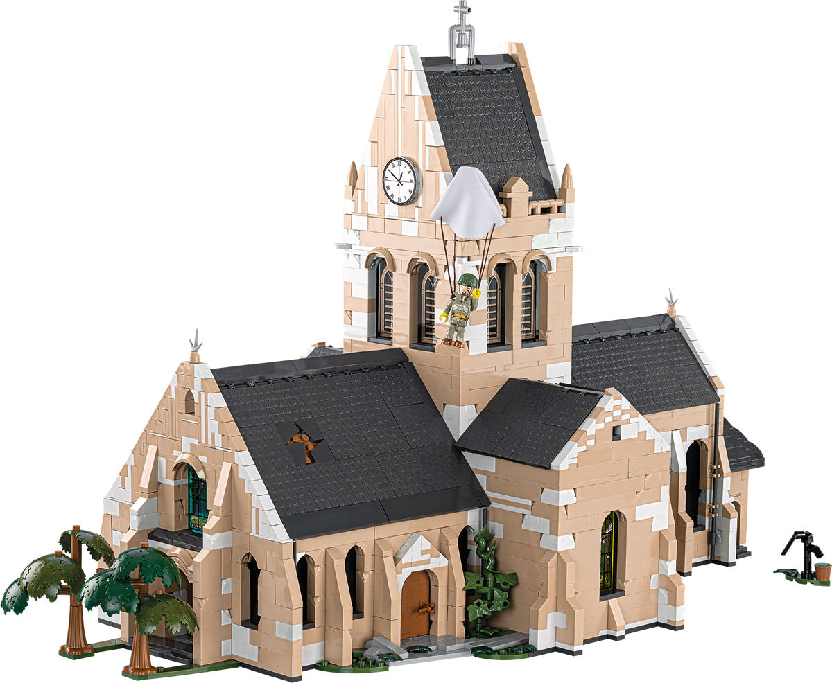 COBI Historical Collection WWII Sainte-Mere-Eglise Church