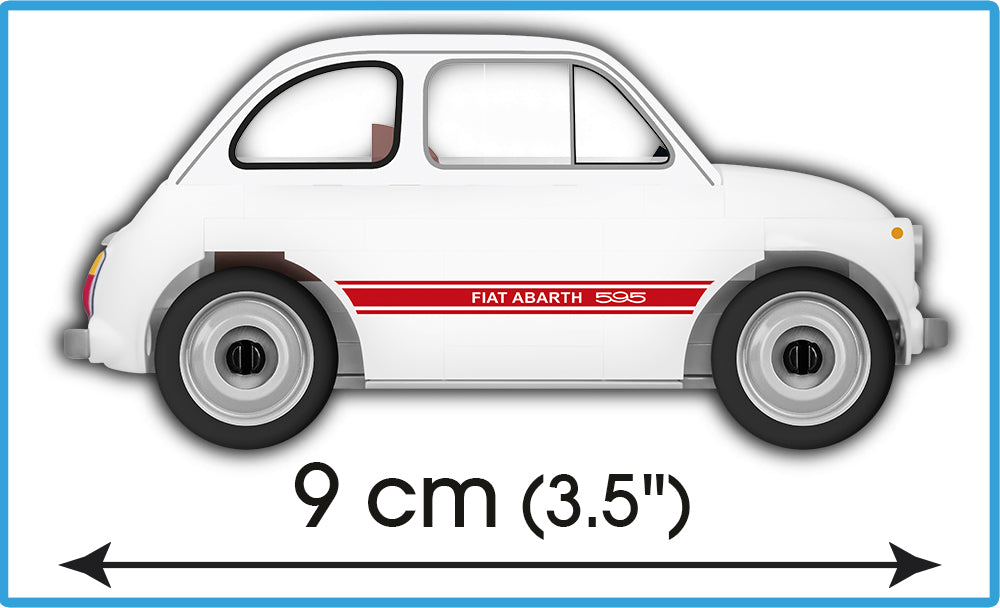 COBI Youngtimer Collection Fiat Abarth 595 Vehicle
