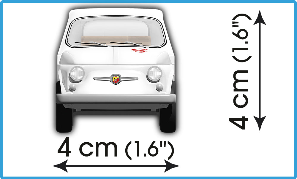 COBI Youngtimer Collection Fiat Abarth 595 Vehicle