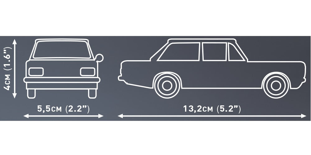 COBI Historical Collection Opel Rekord C 1900L Vehicle
