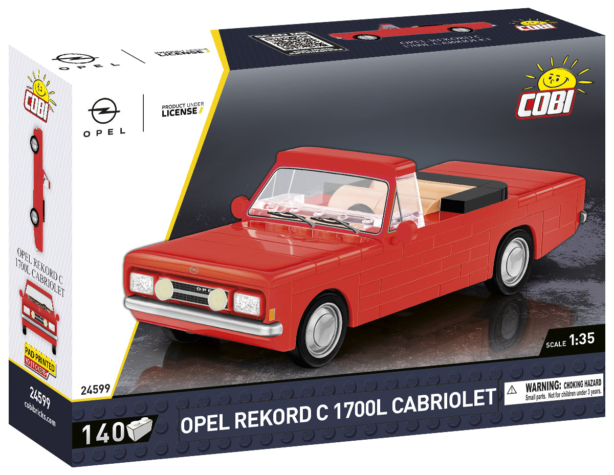 COBI Historical Collection Opel Rekord C 1700L Cabriole Vehicle