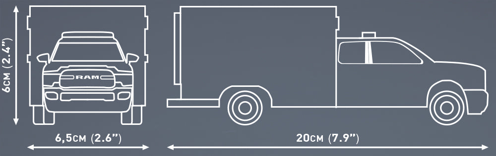 COBI DODGE RAM 3500 Ambulance