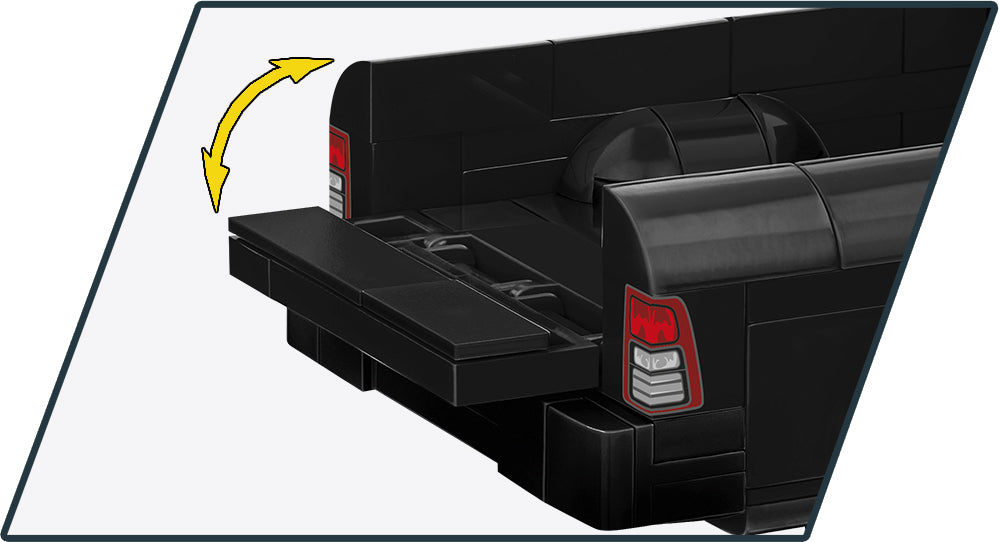 COBI RAM 2500 Vehicle Model Building Set, 187 Pieces