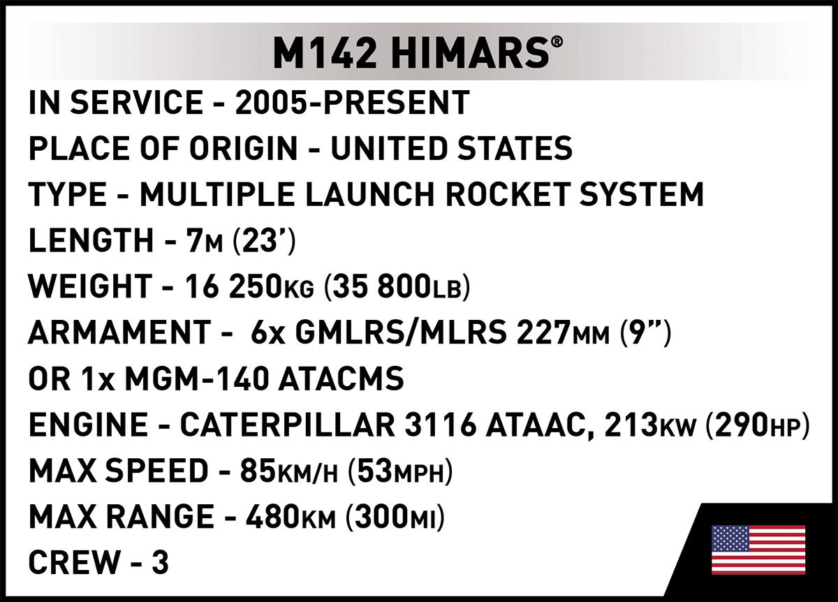 COBI Armed Forces M142 HIMARS®