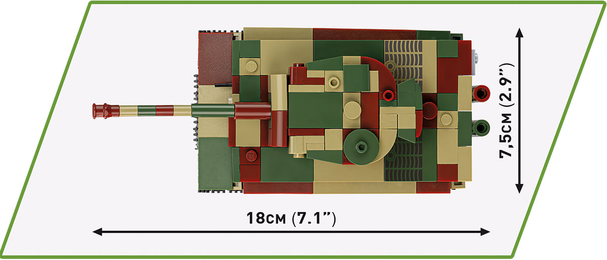 COBI Musee des Blindes Collection Pz.Kpfw. VI TIGER Ausf. E 2-in-1