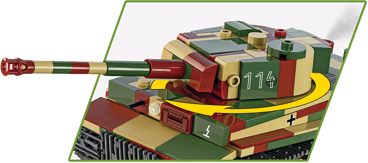 COBI Musee des Blindes Collection Pz.Kpfw. VI TIGER Ausf. E 2-in-1