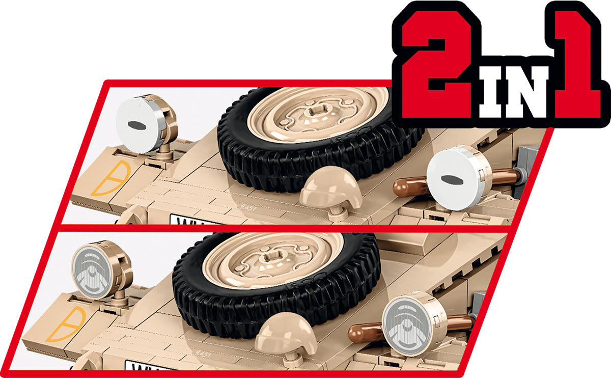 COBI Historical Collection WWII Kübelwagen (PKW TYPE 82) Vehicle - EXECUTIVE EDITION