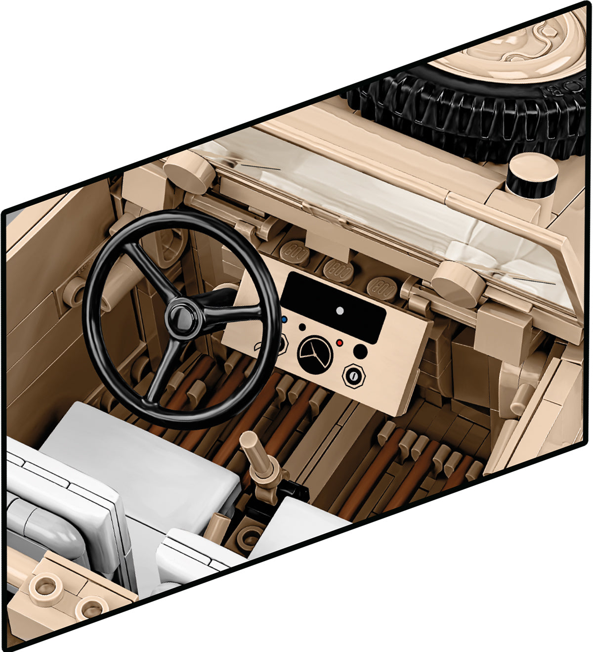 COBI Historical Collection WWII Kübelwagen (PKW TYPE 82) Vehicle - EXECUTIVE EDITION