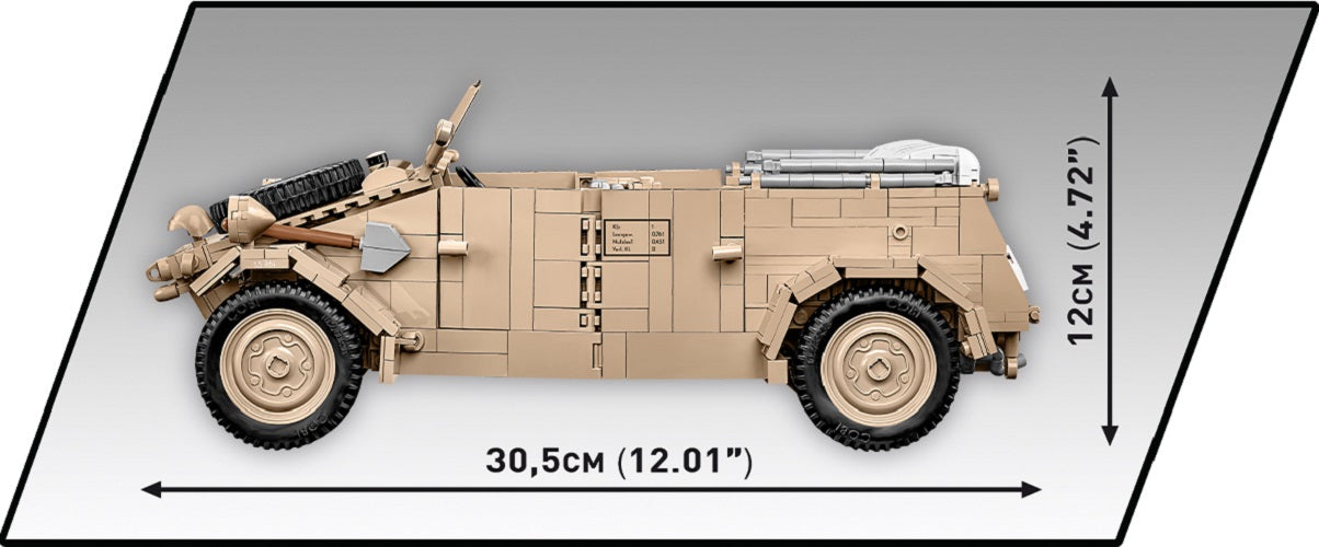 COBI Historical Collection WWII Kübelwagen (PKW TYPE 82) Vehicle