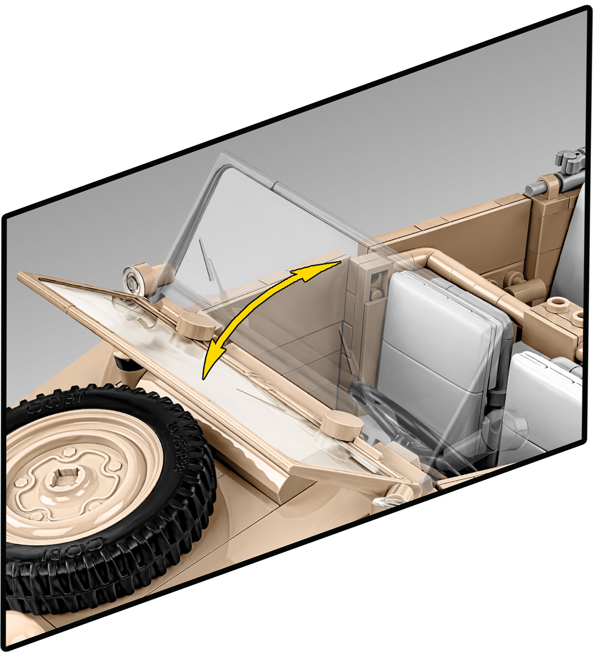 COBI Historical Collection WWII Kübelwagen (PKW TYPE 82) Vehicle