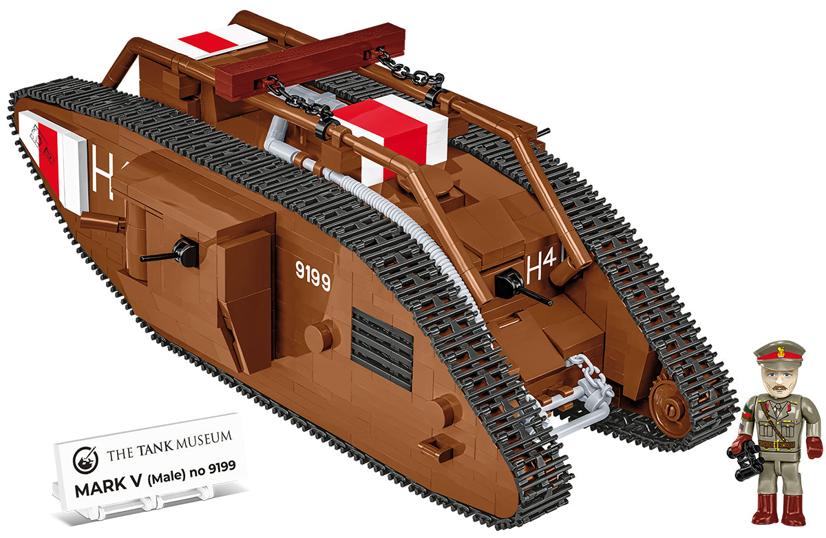 COBI Historical Collection Great War MARK V (Male) no. 9199 Tank