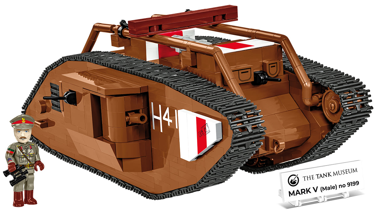 COBI Historical Collection Great War MARK V (Male) no. 9199 Tank