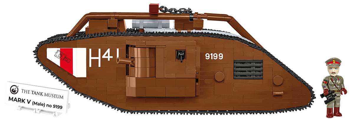 COBI Historical Collection Great War MARK V (Male) no. 9199 Tank
