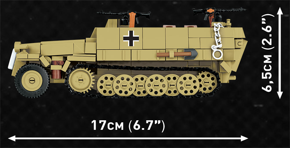 COBI Company of Heroes 3 Sd. Kfz. 251 Ausf. D