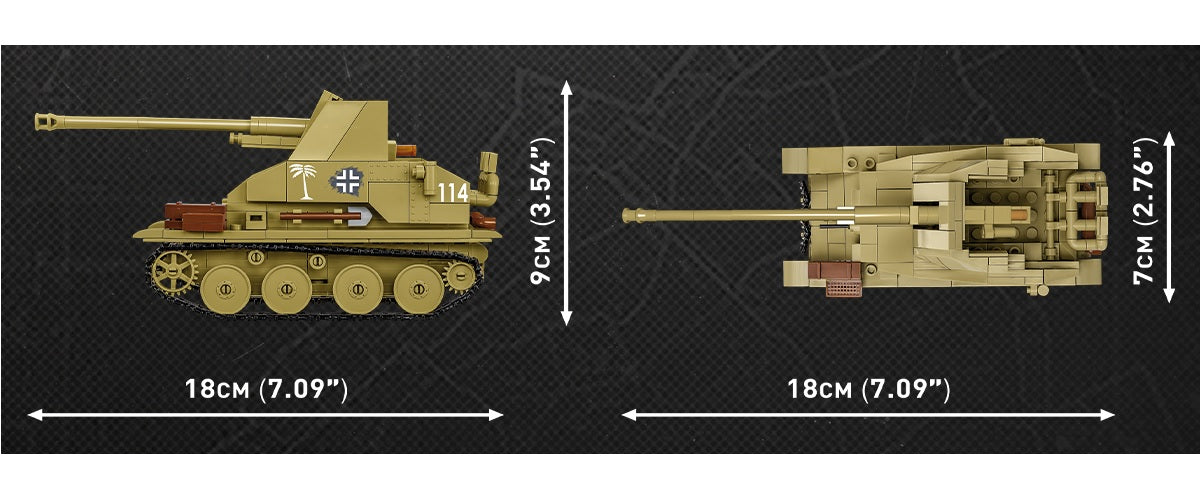 COBI Company of Heroes 3 MARDER III (Sd.Kfz. 139)