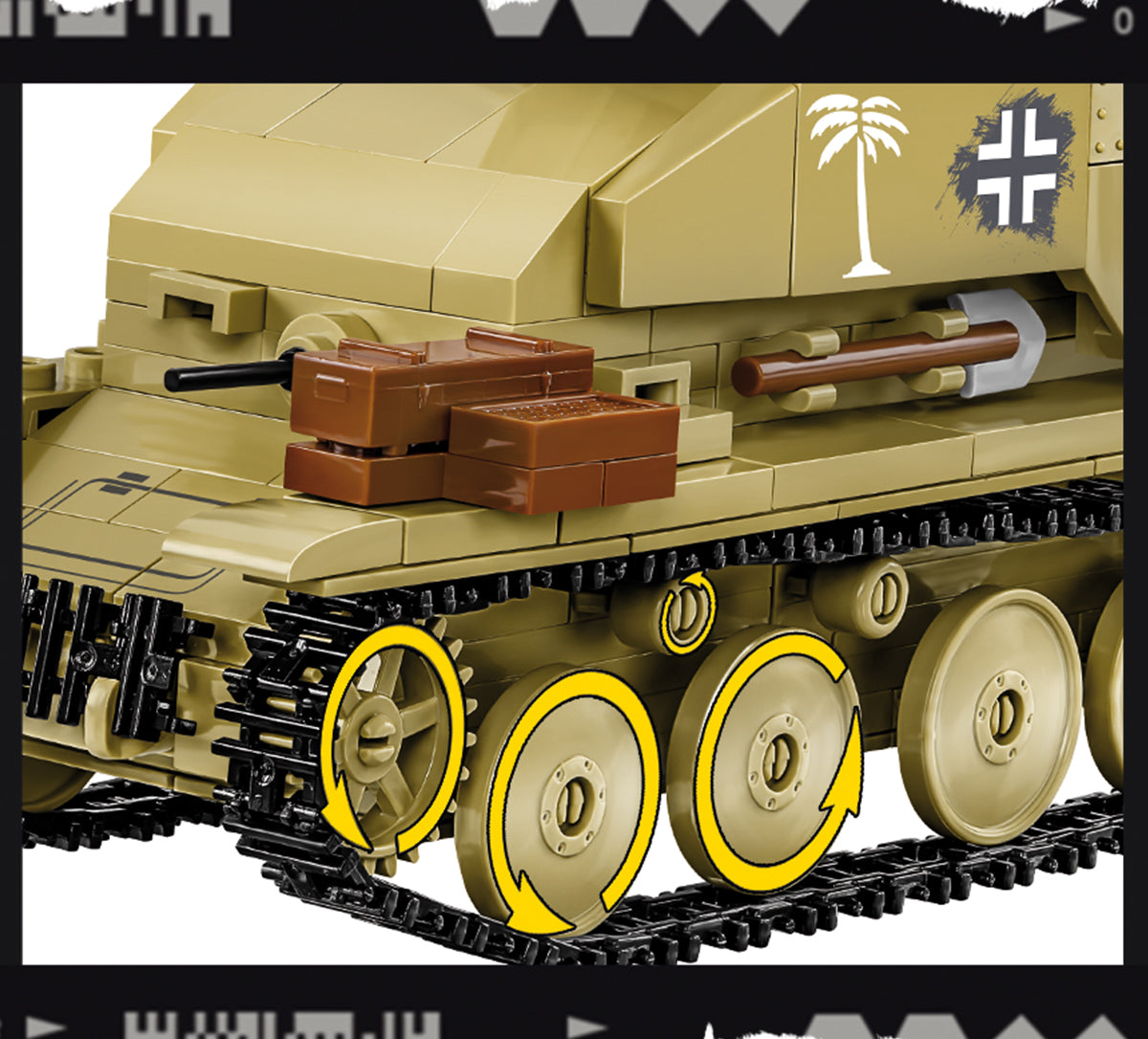 COBI Company of Heroes 3 MARDER III (Sd.Kfz. 139)