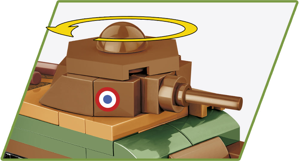 COBI Historical Collection WWII SOMUA S-35 1:72 Scale Tank