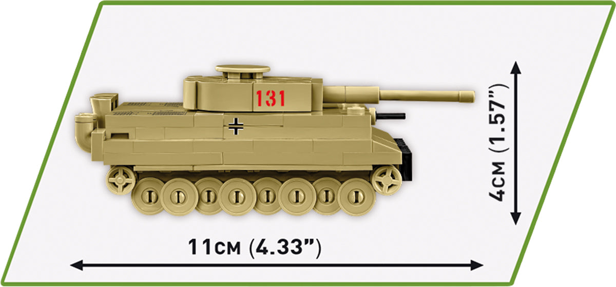 COBI Historical Collection WWII Tiger I 131 Tank