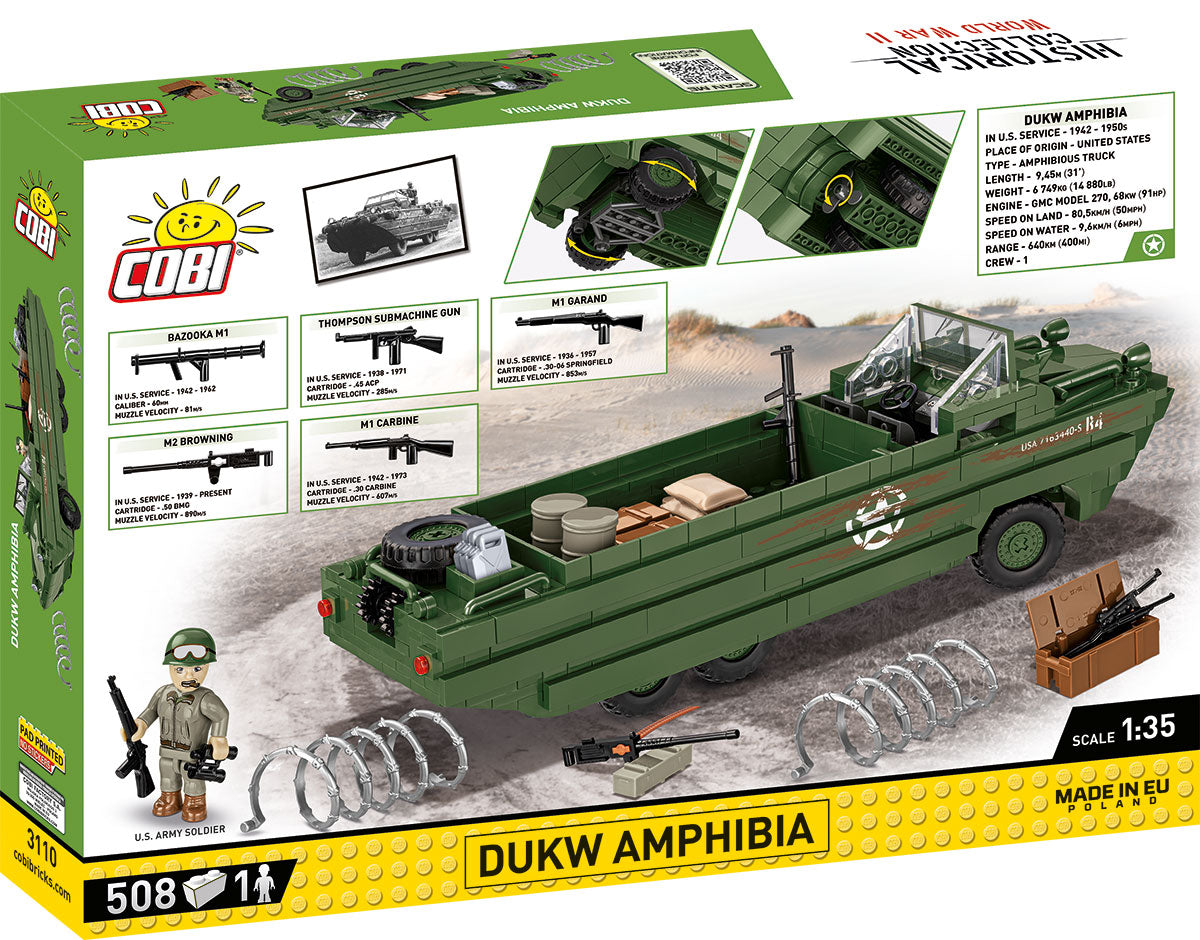 COBI Historical Collection WWII DUKW Amphibia