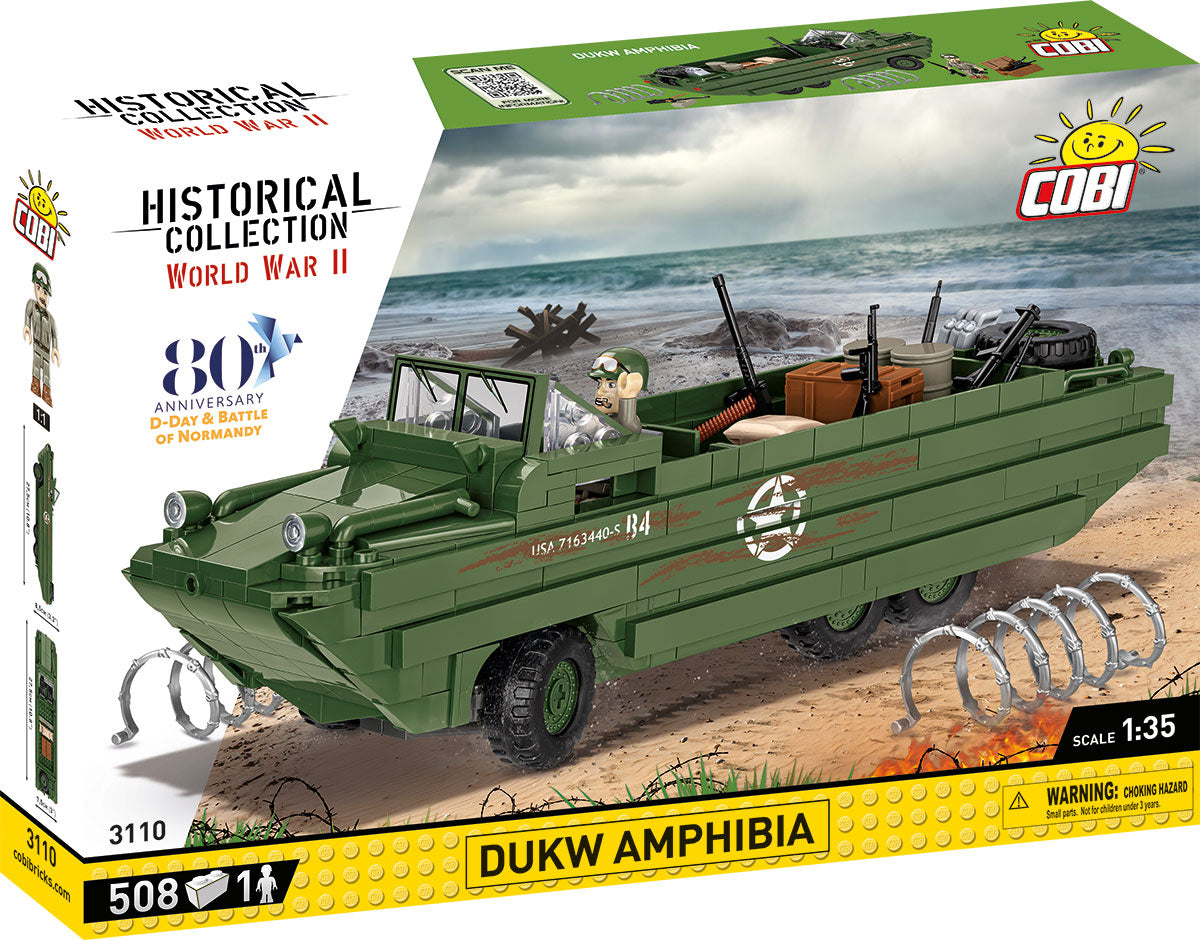 COBI Historical Collection WWII DUKW Amphibia