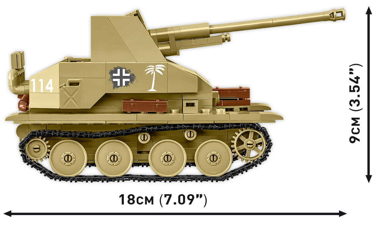COBI Historical Collection WWII Sd.Kfz. 139 Marder III Tank Destroyer