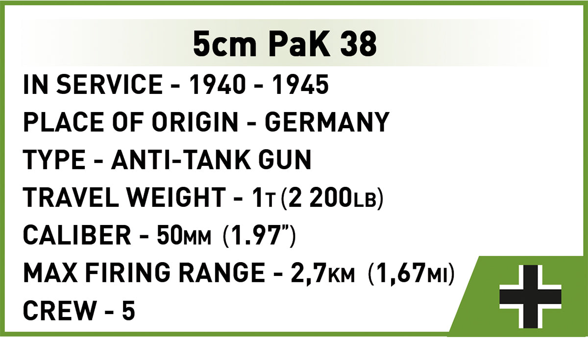COBI Historical Collection WWII Sd.Kfz. 139 Marder III Tank Destroyer