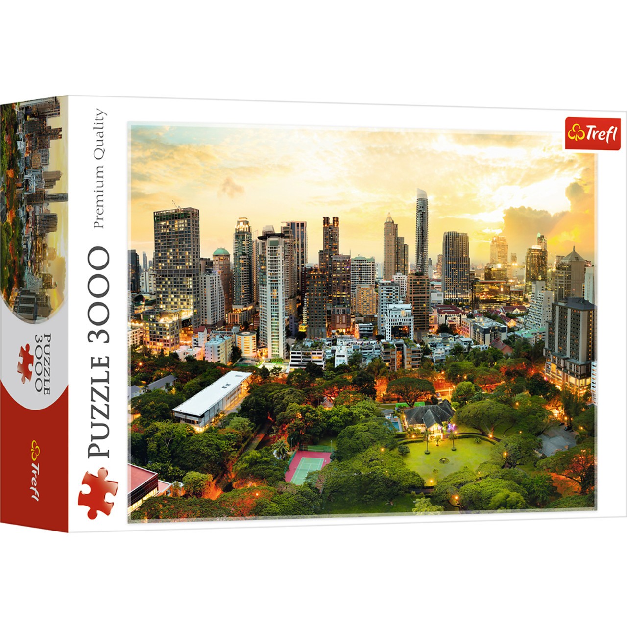 Trefl 3000 piece Jigsaw Puzzle, Sunset in Bangkok
