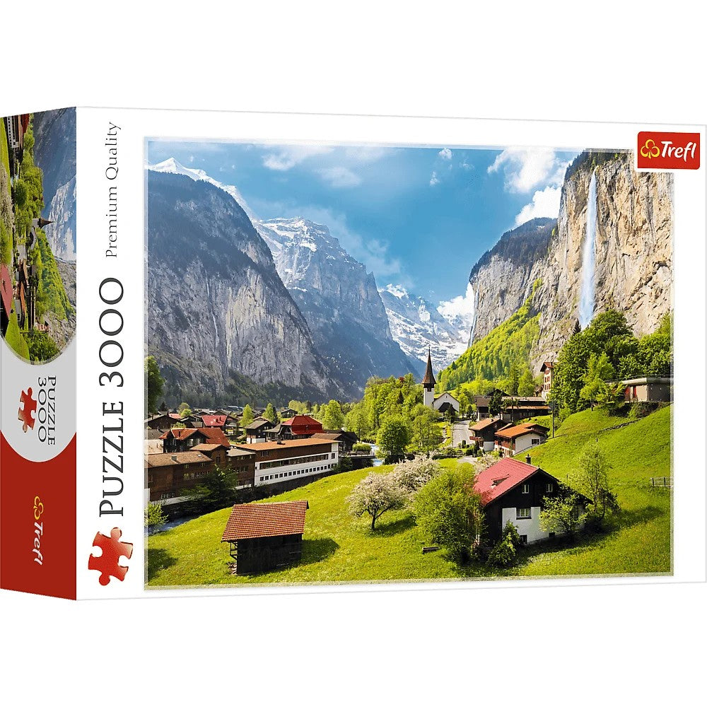 Trefl 3000 piece Jigsaw Puzzle, Lauterbrunnen, Switzerland