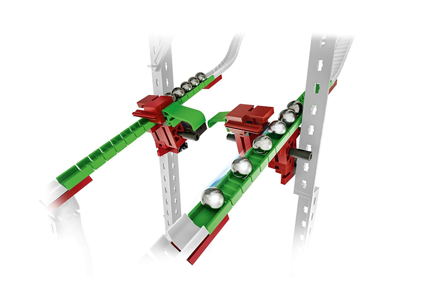 fischertechnik Dynamic Plus Stop & Go Marble Run Construction Accessory
