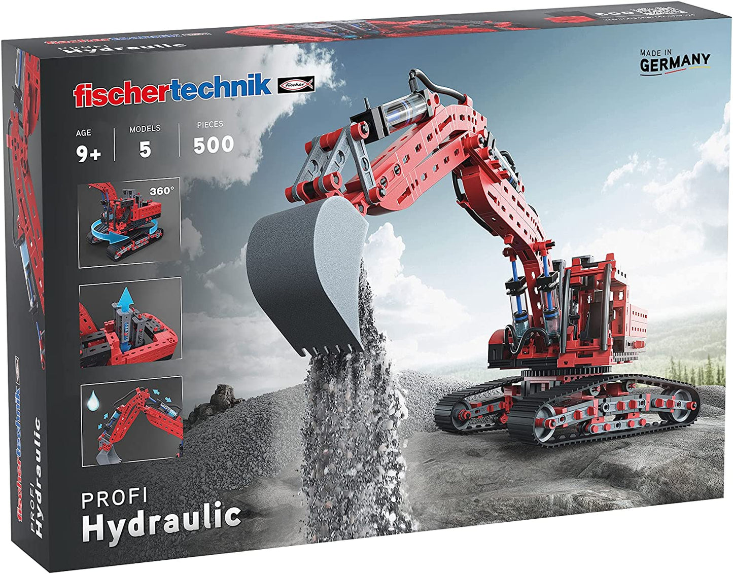 fischertechnik PROFI Hydraulic Model Construction Kit