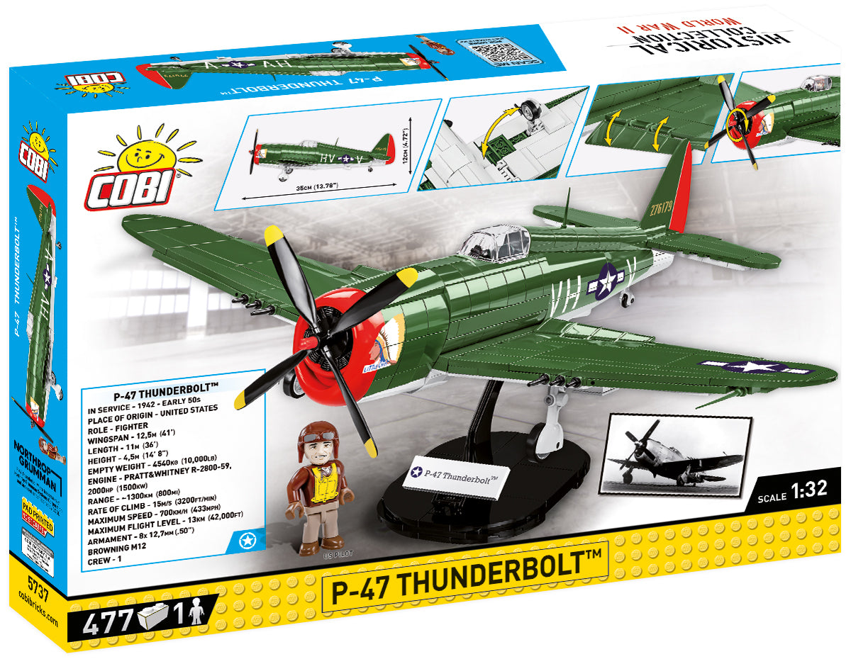 COBI Historical Collection World War II P-47 Thunderbolt™ Plane