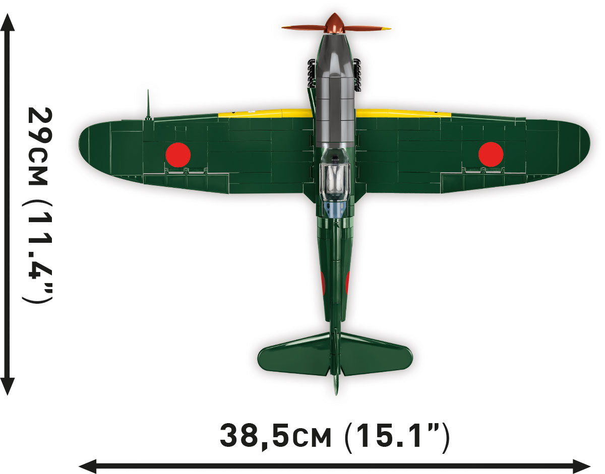 COBI Historical Collection WWII KAWASAKI KI-61-I HYEN (TONY) Plane