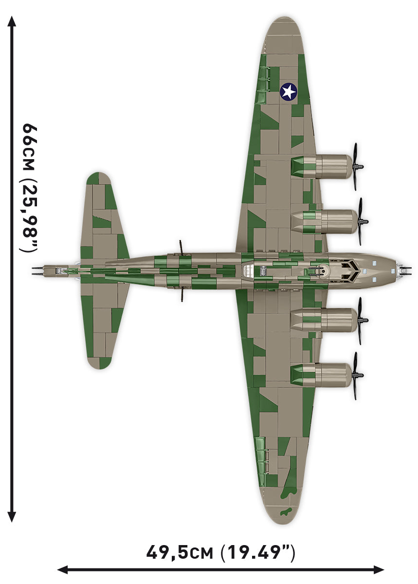 COBI Historical Collection WWII Boeing™ B-17F Flying Fortress™ "Memphis Belle" Aircraft - EXECUTIVE EDITION