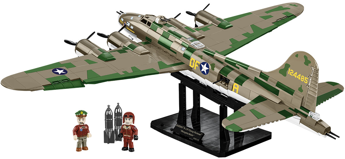 COBI Historical Collection WWII Boeing™ B-17F Flying Fortress™ "Memphis Belle" Aircraft - EXECUTIVE EDITION