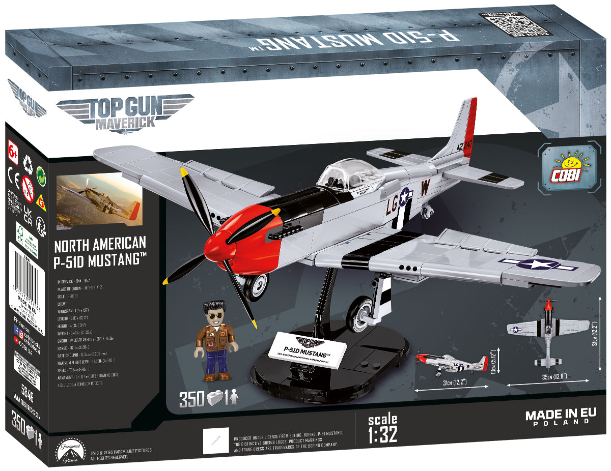 COBI TOP GUN: Maverick™ Mustang P-51D™ Plane