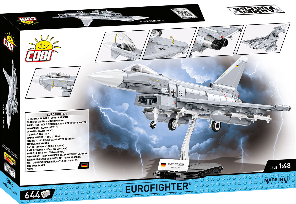 COBI Armed Forces EUROFIGHTER (GERMANY) Historical Plane