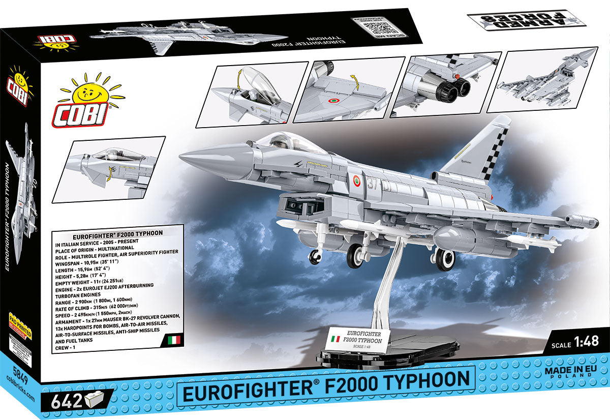 COBI Armed Forces EUROFIGHTER (ITALY) Historical Plane