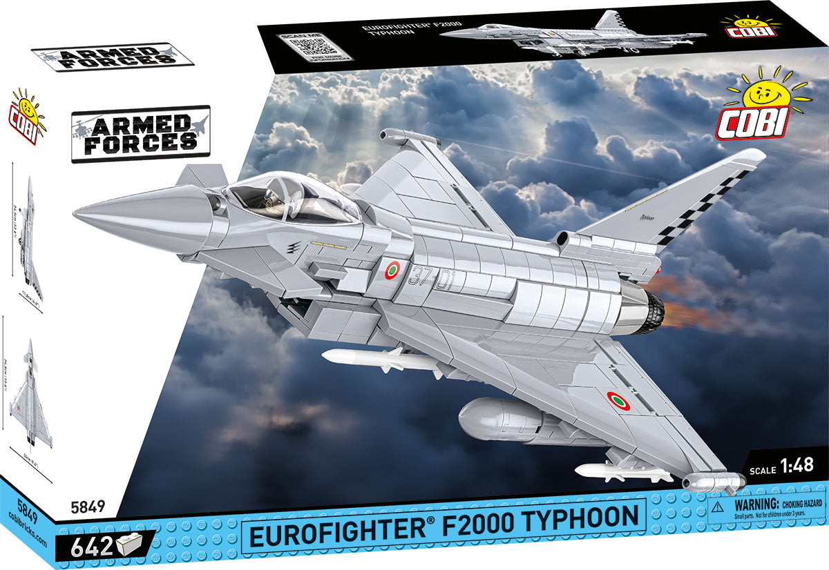 COBI Armed Forces EUROFIGHTER (ITALY) Historical Plane