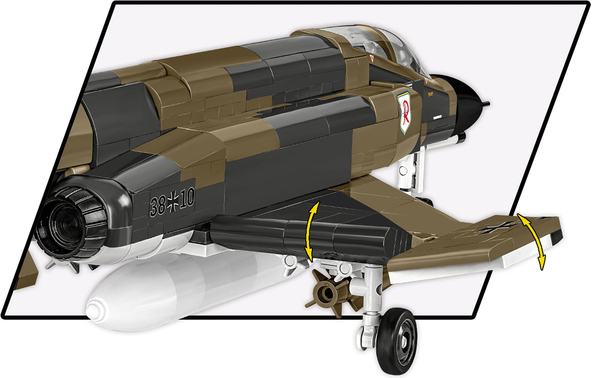 COBI Armed Forces F-4F Phantom II Aircraft Carrier