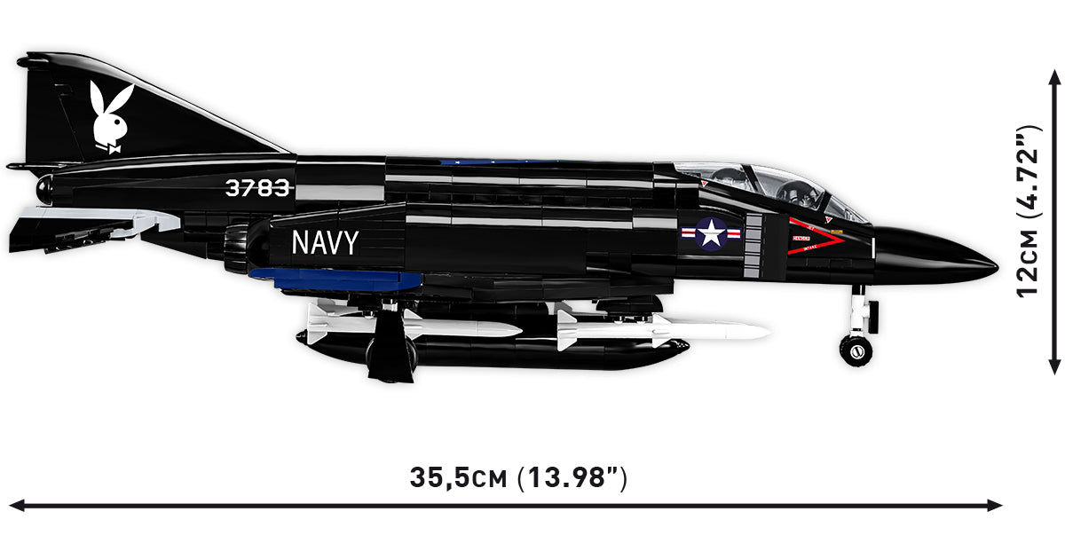 COBI Armed Forces F-4S Phantom II Aircraft Carrier
