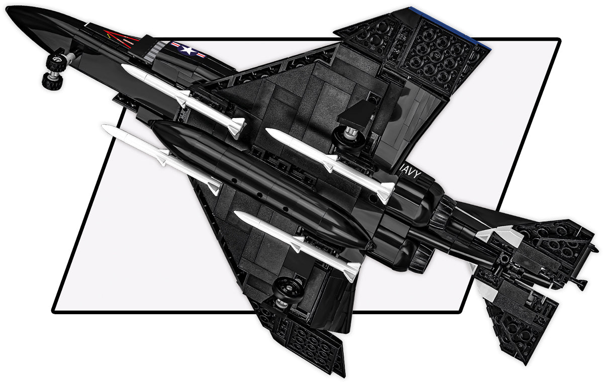 COBI Armed Forces F-4S Phantom II Aircraft Carrier