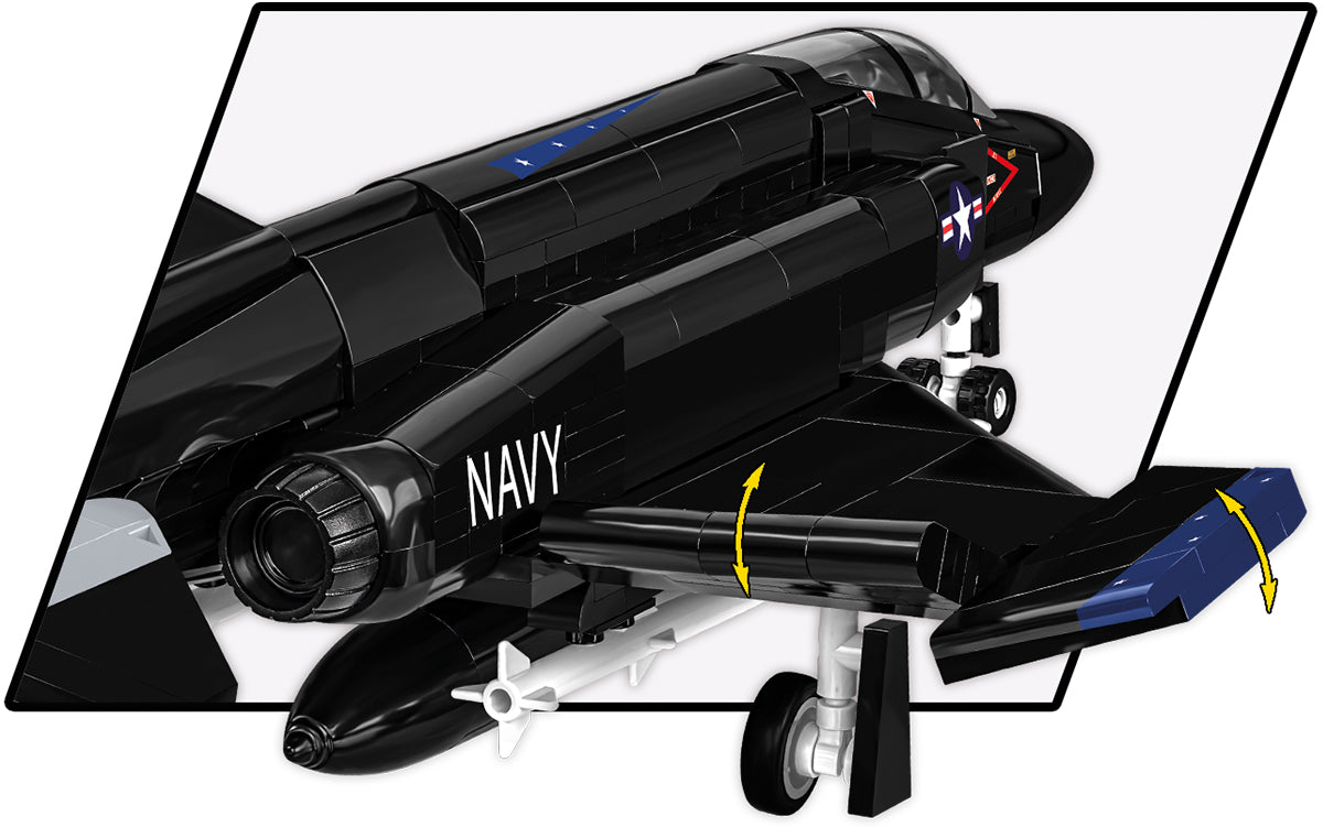 COBI Armed Forces F-4S Phantom II Aircraft Carrier